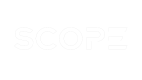 SCOPE - Logo Blanco